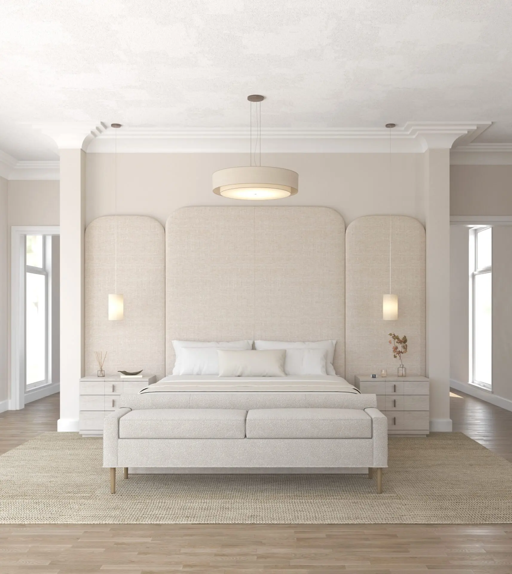 ENGLISH-wall-mounted-upholstered-headboard-bed-luxury-furniture-blend-home-furnishings