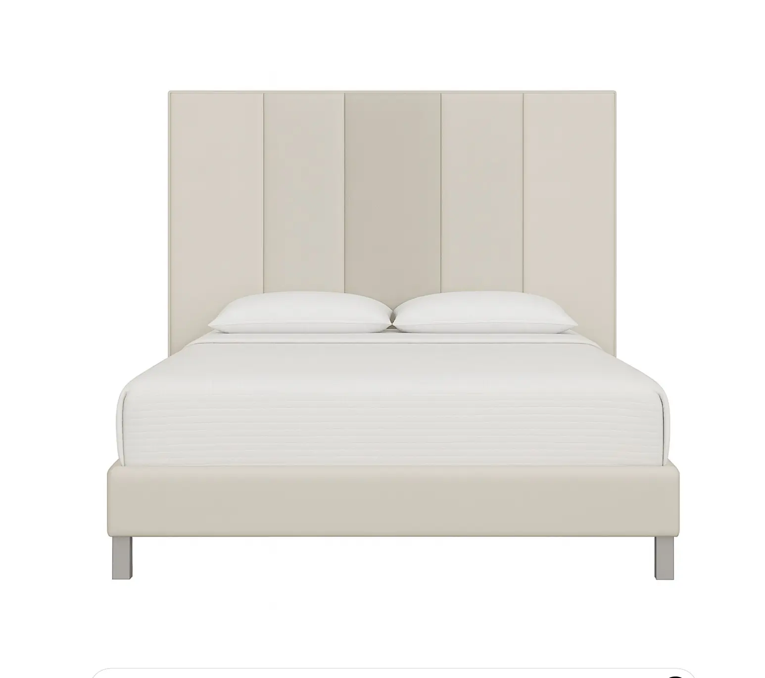 Custom Upholstered Bed DONTE | Silhouette Collection
