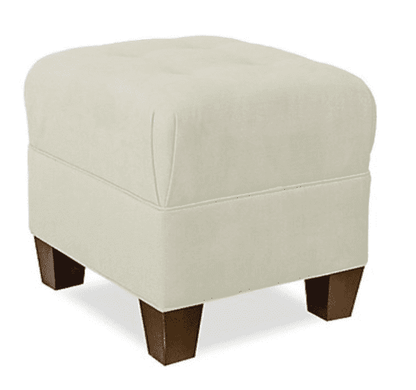 Lesley upholstered chairs and ottomans - Custom bedroom furniture with high end, bedroom textiles | Blend Home Furnishings