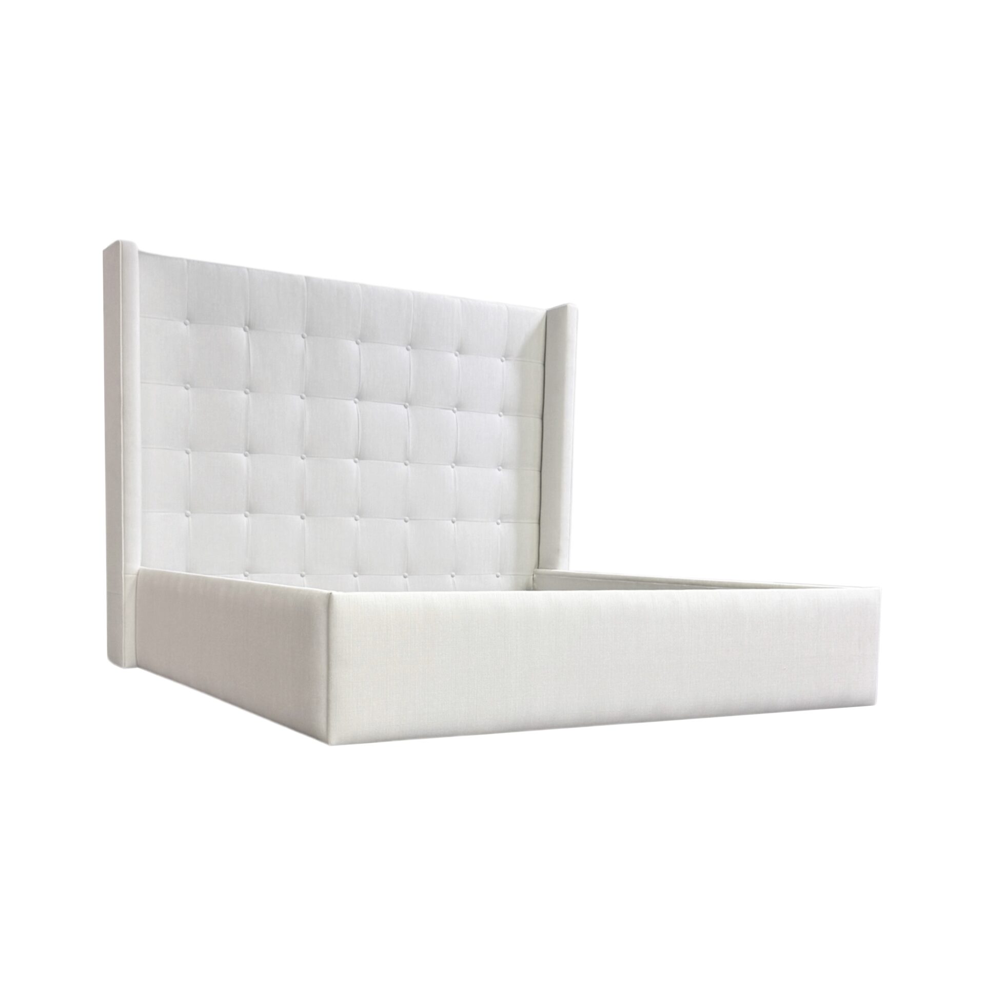 HUNTLEY Freestanding Upholstered Bed, Luxury Furniture - Blend Home Furnishings