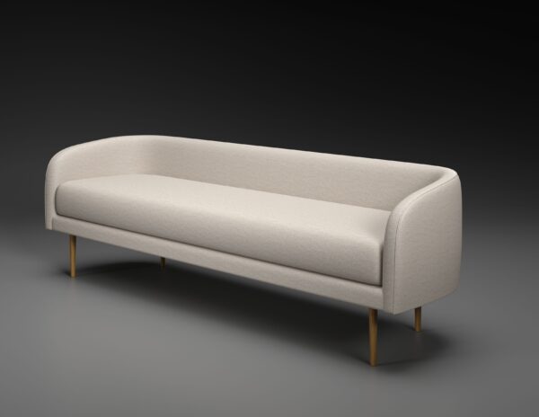 HUTTON upholstered banquette, luxury furniture
