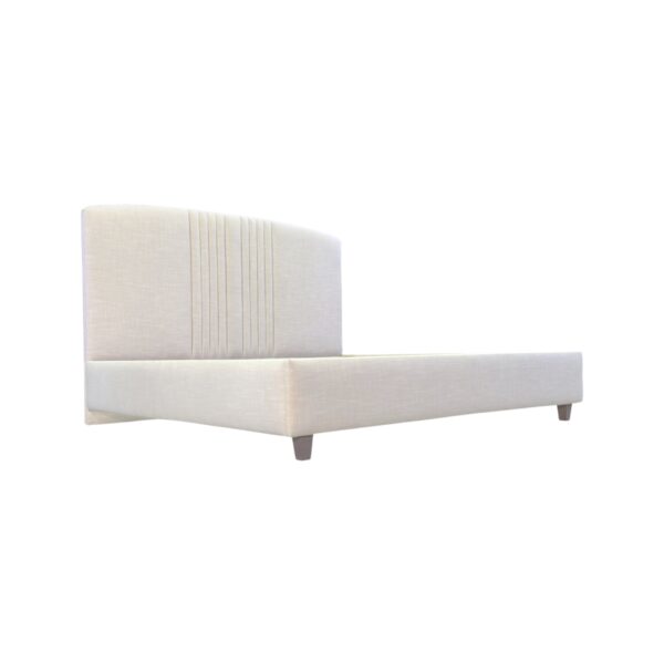 BETSY Freestanding Upholstered Headboard & Bed, Luxury Furniture - Blend Home Furnishings