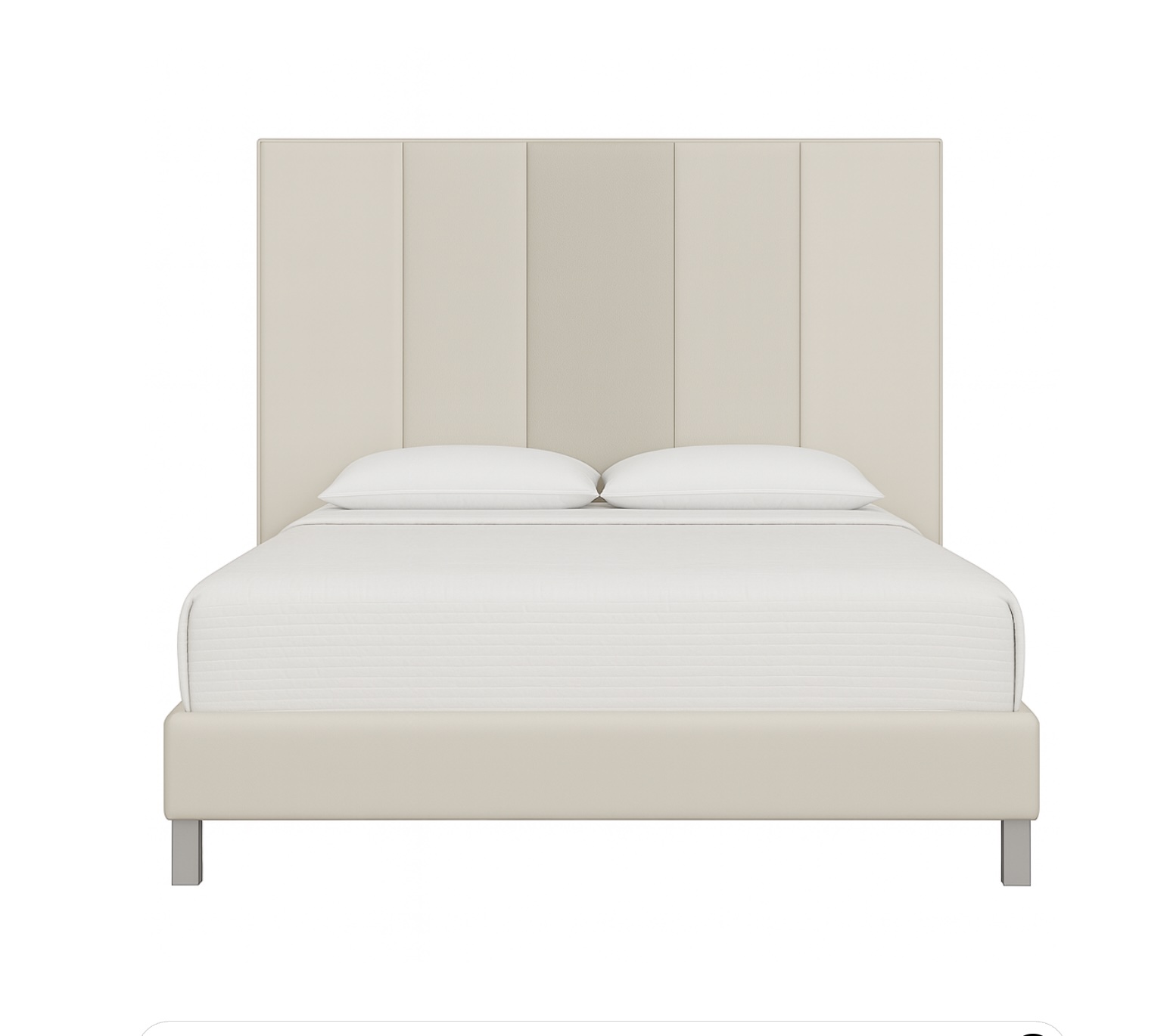 Custom Upholstered Bed DONTE | Silhouette Collection